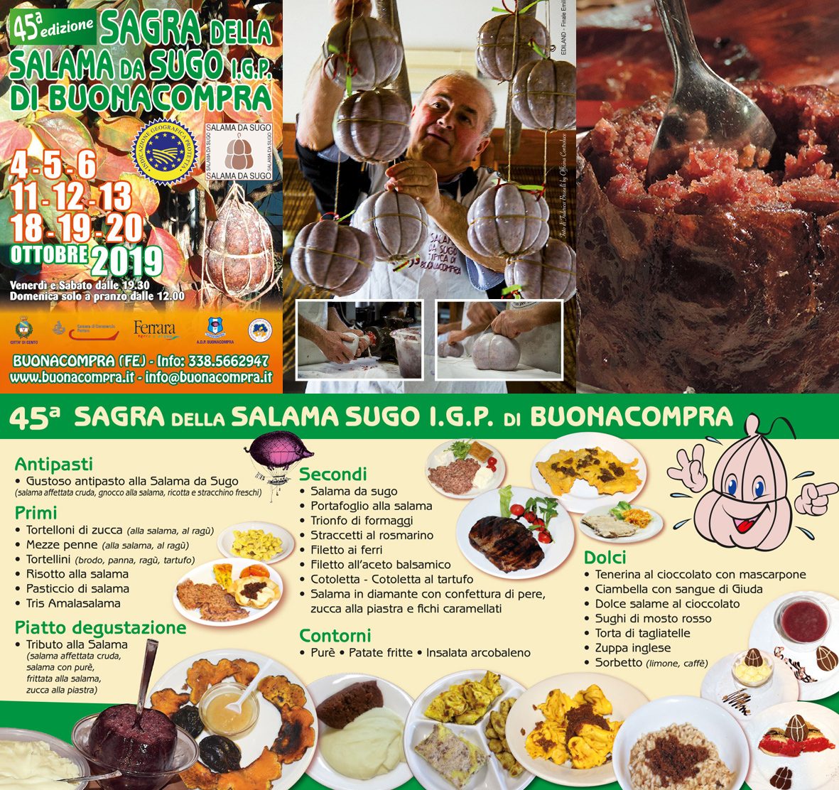 Sagra della Salama di Buonacompra - Ottobre 2019